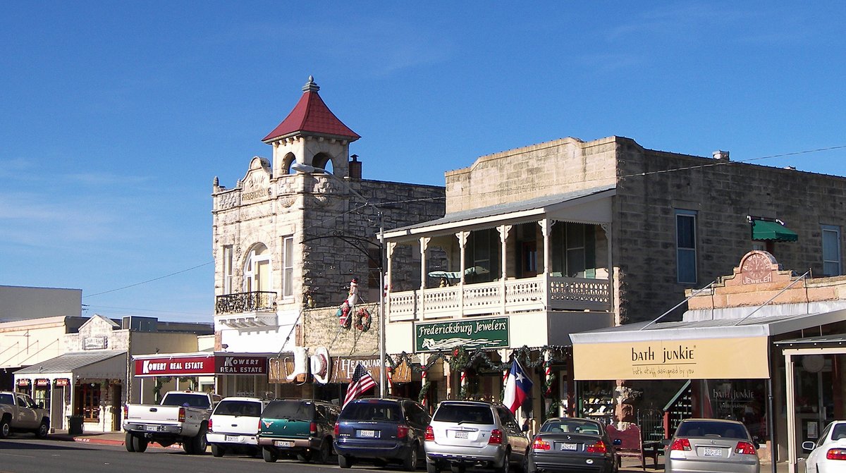 Main Street District, TX - Fredericksburg Historic District (Texas) - Wikipedia